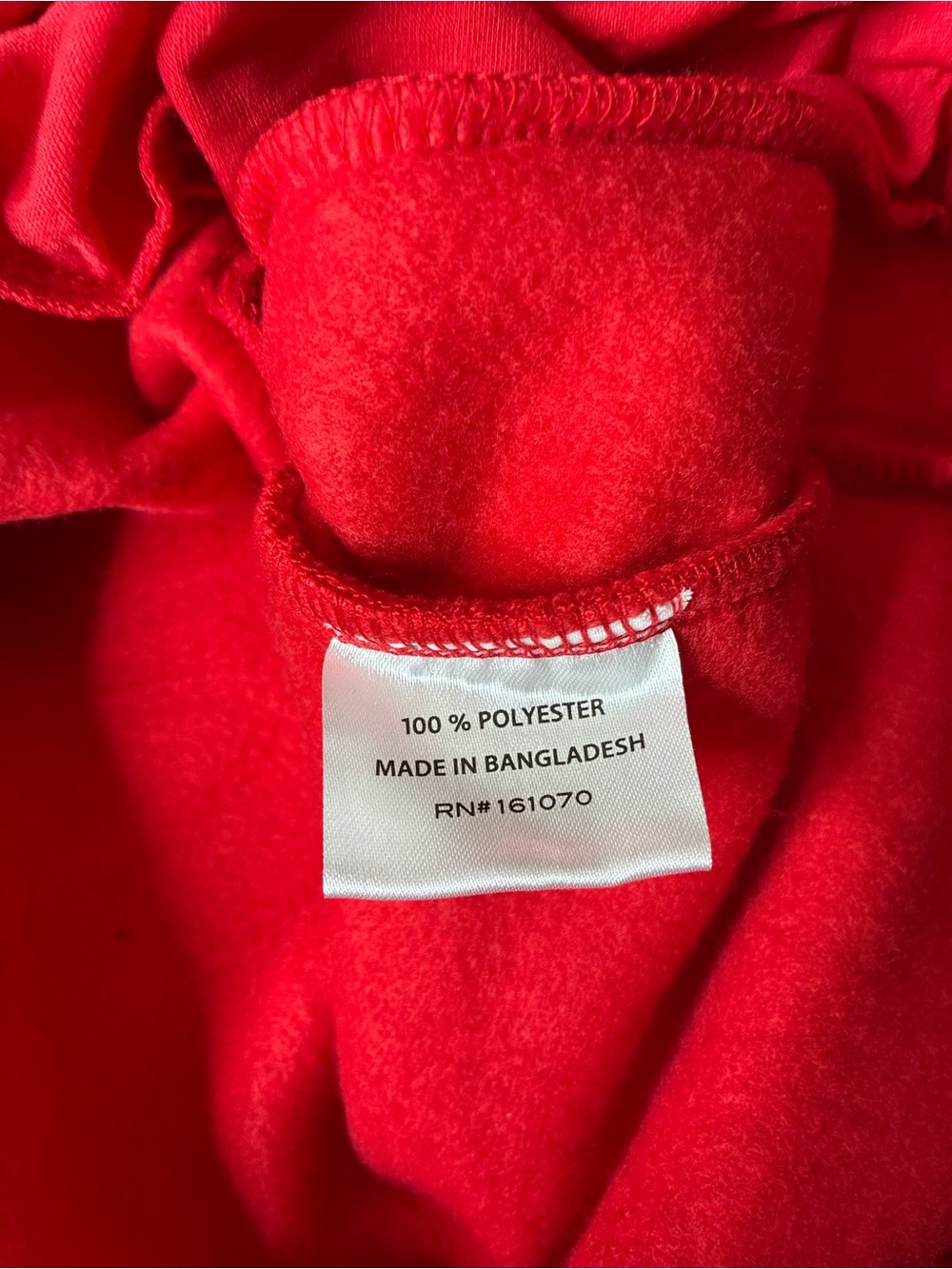 Red Graphic Crewneck Hoodie - Always Chase Your Dreams - Picture 3 of 9